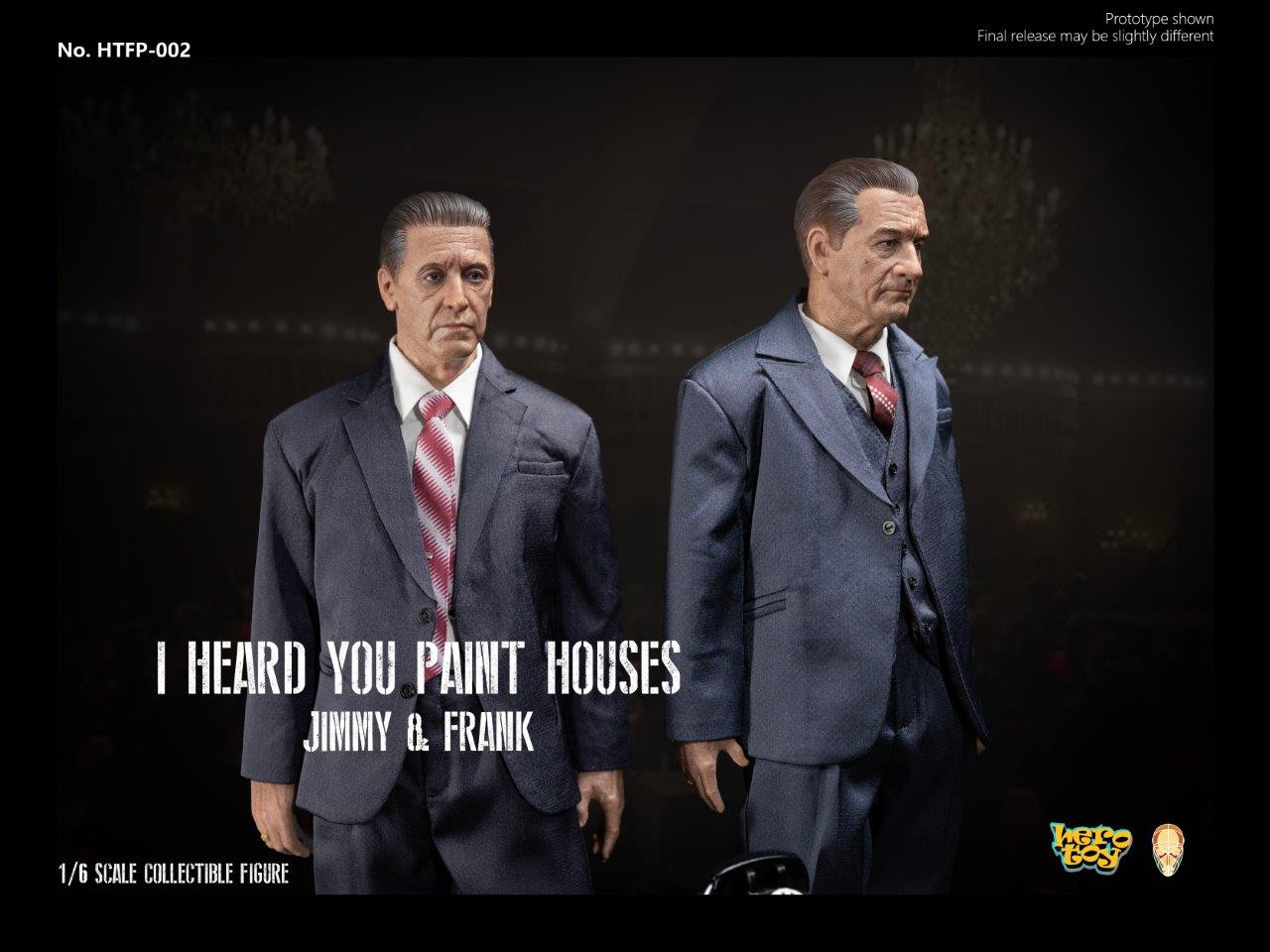 Herotoy X Facepool I Heard You Paint Houses Jimmy & Frank Set Figure