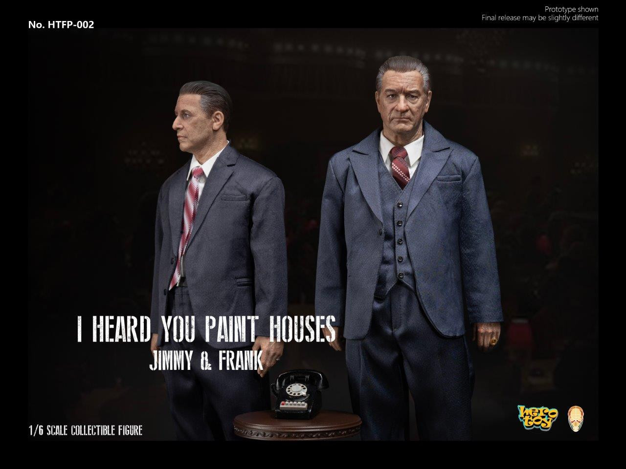 Herotoy X Facepool I Heard You Paint Houses Jimmy & Frank Set Figure