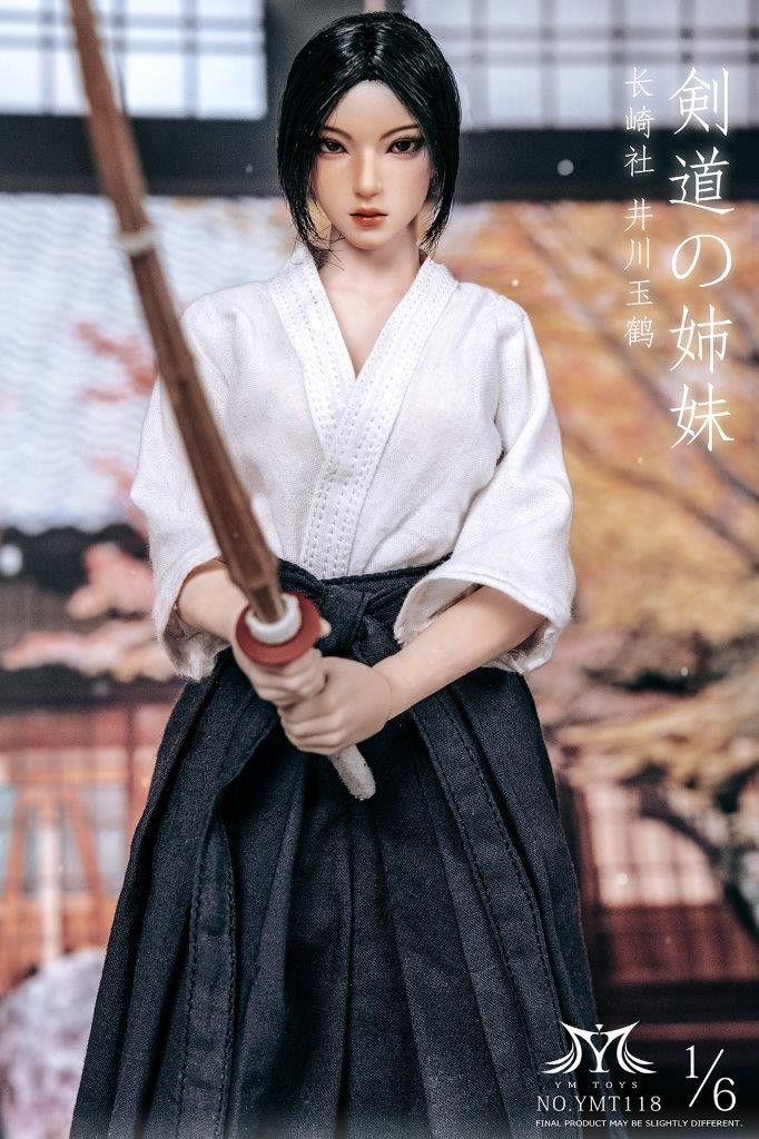 YM Toys 1/6 Kendo Girl Ikawa Hoshiko Female Figure [YMT-118B