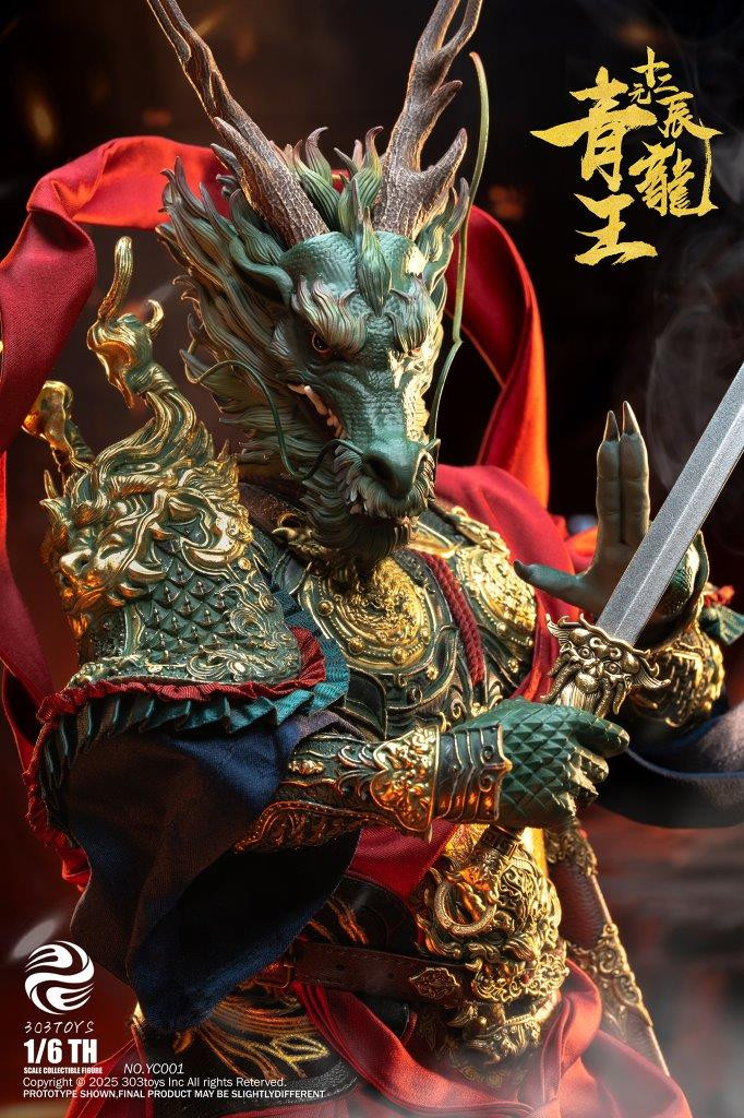Moone Tsai, Quixote Rocinate, Dyer 3本セット 303 Toys 1/6 THE TWELVE ZODIAC AZURE DRAGON KING STANDARD EDITION