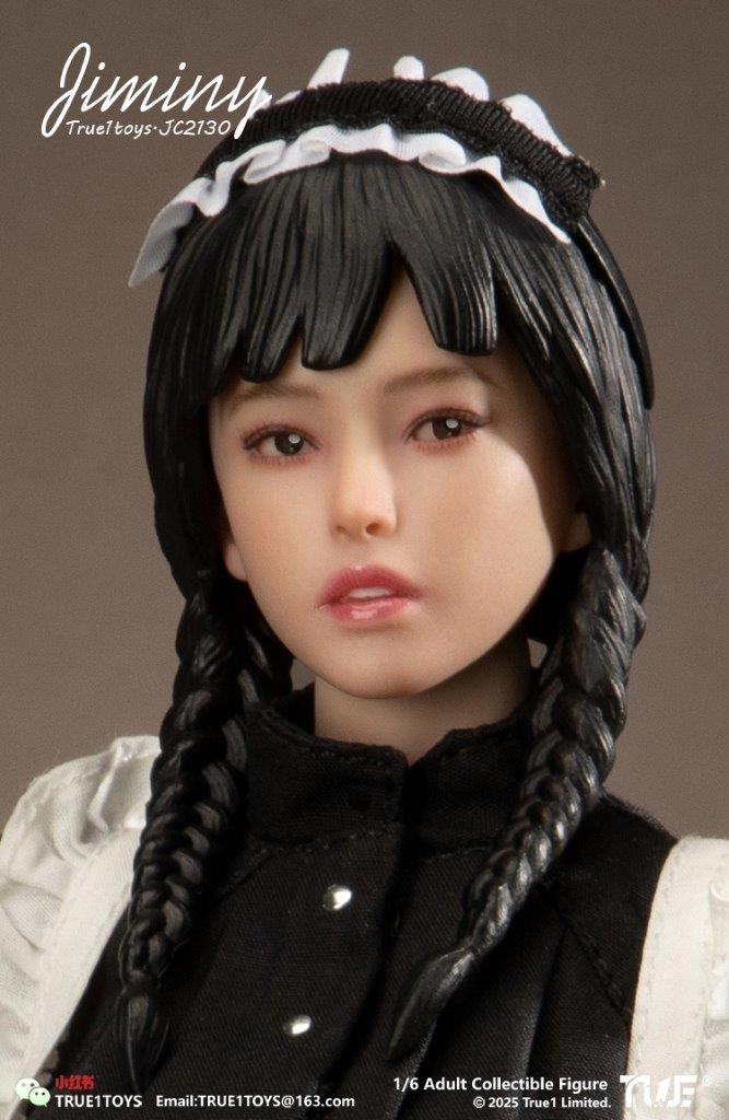 True1Toys 1:6 Maid Jiminy Plastic Hair Version Figure [T1T