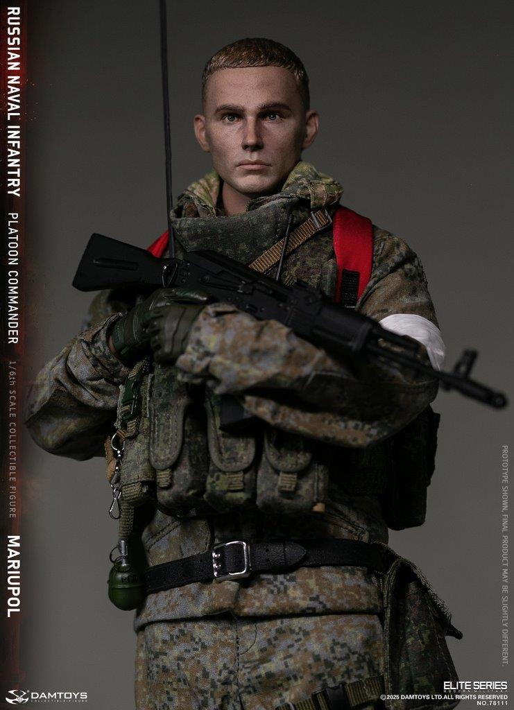 DAM ミリタリー　1/6 フィギュア DAM Toys 1/6 RUSSIAN NAVAL INFANTRY COMMANDER MARIUPOL [DAM-78111
