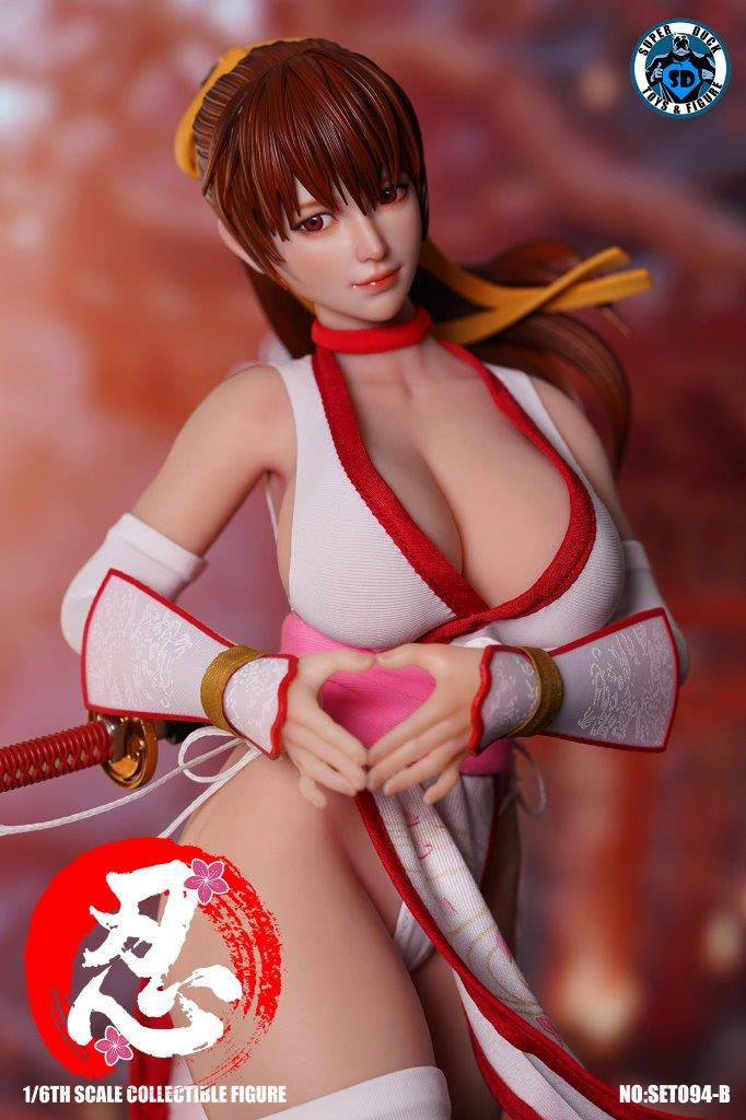 Super Duck 1/6 Red Ninja Fighter Action Figure [SUD-SET094B