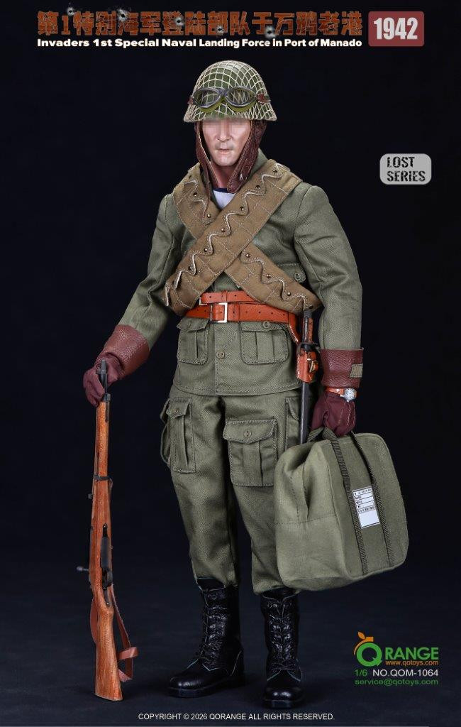 小物 ta-kun QO Toys 1/6 Japanese Invaders 1st Special Naval Landing Force in