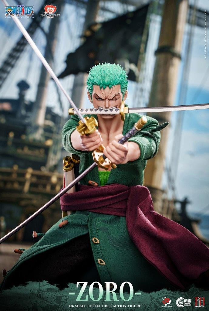 Rocket Toys 1:6 One Piece Zoro Standard Version Figure [PP-200595N