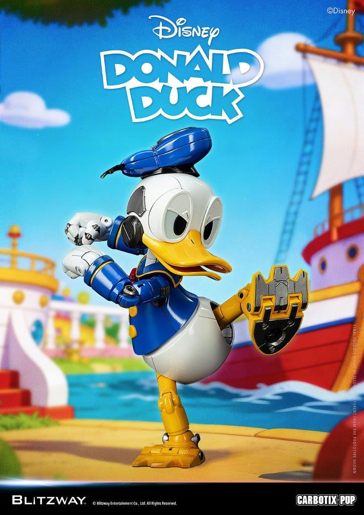 リール Donald Duck Blitzway Carbotix Pop Donald Duck [BW-CP90102] - EKIA Hobbies