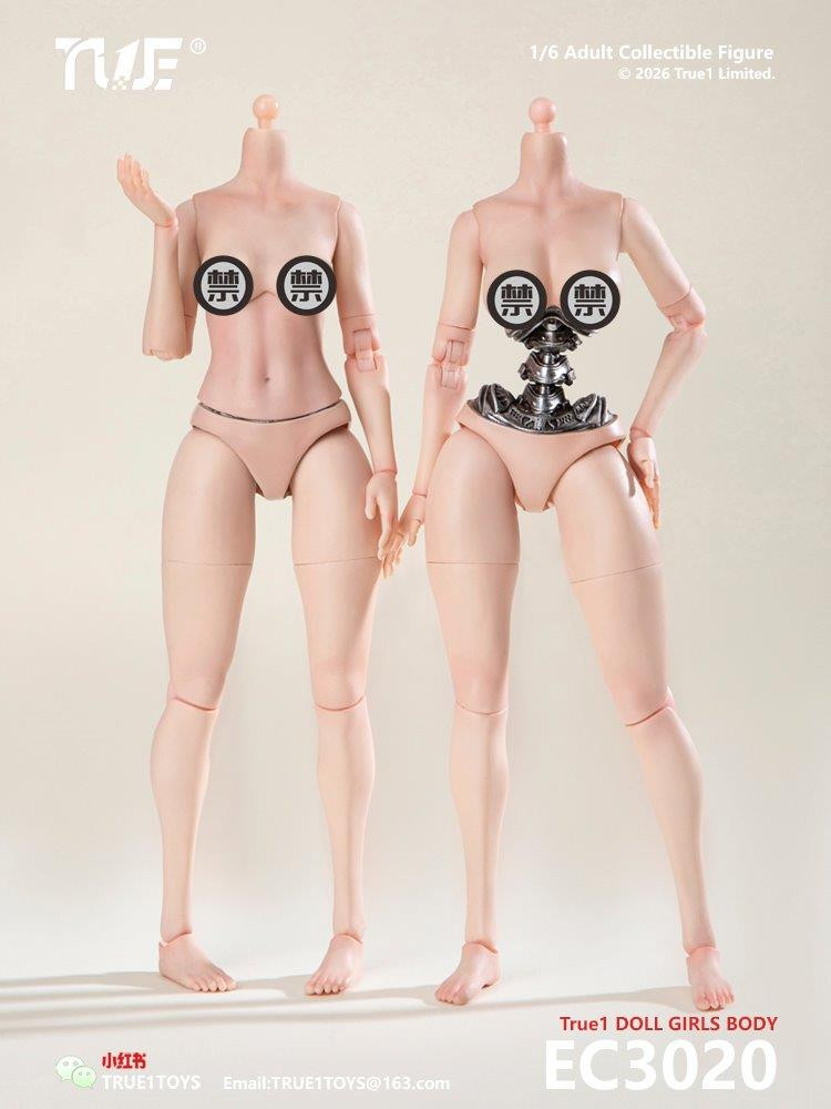 True1Toys 1:6 Semi-Mechanical Articulated Female Body [T1T-EC3020