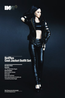 [HP-008] HotPlus Cool Jacket Outfit Set 1:6 Female Figure Accessory