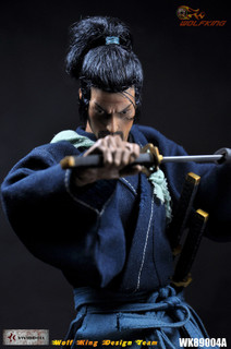 [WK-89004A] Wolf King Miyamoto Takehide Japanese Samurai 12" Articulated Figure