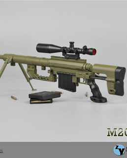[ZY-15-12] ZY Toys 1:6 M200 Bolt-Action Sniper Rifle (Green Color)