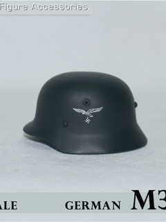 [ZY-M35-LW] ZY Toys 1:6 German M35 Luftwaffe Metal Helmet