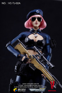 [VCF-TJ-02] Very Cool Sniper Little Sister in Pink Hair 12" Figure by Tencent Game