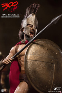 [SA-0030] Star ACE King Leonidas 300 Collector Figure Licensed by Warner Bros