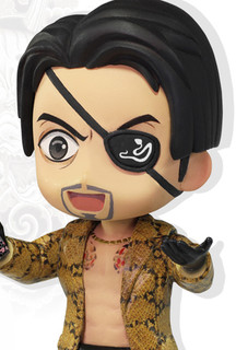 [ASM-QB002] Goro Majima 4" Tall Figure in Qbitz Yakuza Series by Asmus Toys