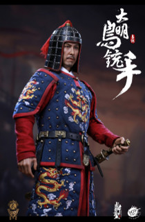 [POP-DS002A] Ming Dynasty Musketeer Blue 1/6 Figure by Dingsheng X POP Toys