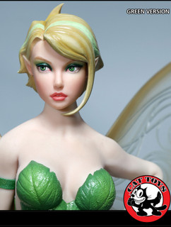 [CAT-017A] 1/6 Female Character Set Green Version by Cat Toys