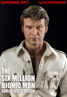 [SMT-1901] 1/6 The Six Million Bionic Man Figure Hunter Outfit Version By Supermad Toys