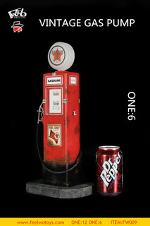 [FW-009-6] 1/6 Vintage Gas Pump by FEELWOTOYS