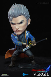 [ASM-QB004] Vergil 4" Tall Limited Articulation Figure in Devil May Cry by Asmus Toys