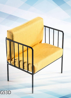 [VST-19XG53D] 1/6 Arm Chair in Yellow Color by VS Toys