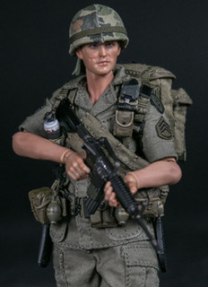 [DAM-PES006] 1/12 ARMY 25th Infantry Division Private  Staff Sergeant Figure by DAM Toys