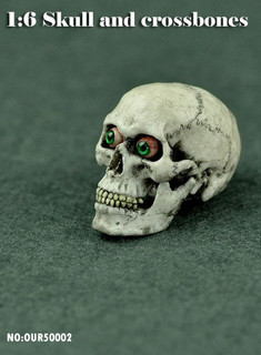COOMODEL Simulation 1/6 Skull with Eye Movement [CM-OUR50002]