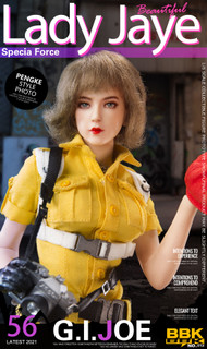 1/6 Special Force Lady Jaye Female Action Figure [BBK-012]