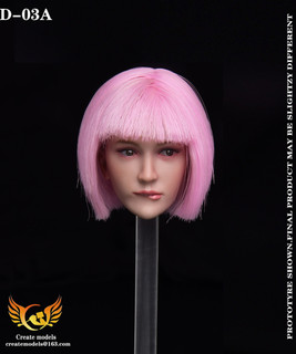 1/6 Create Models Sexy Female Head [CMD-D03]