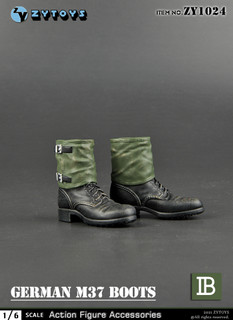 ZY Toys 1/6 German M37 Boots [ZY-1024B]