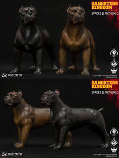 DAM TOYS Gangsters Kingdom SPADE 8 ARCHIBALD Dog [DAM-GK024S]