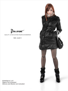 DOLLSFIGURE – Female Winter Hoodie Jacket & Accessories Set (CC-211)