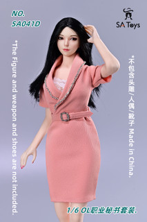SA Toys 1:6 Pink OL Professional Secretary Dress [SAT-041D]