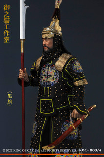 King of Cat 1/6 Qing Dynasty Black Banner Army Figure [KOC-003]