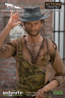 Infinite Statue X Kaustic Plastik Terence Hill Deluxe Version Figure [IK-00006]