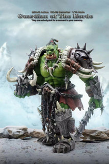 1/10 Scale Guardian of Horde Berserker 7.7 inches Figure [MIA-002]