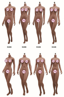 TBLeague Phicen 1:6 Super-Flexible Female Seamless Bodies African American  [PL-2023-AA] - EKIA Hobbies