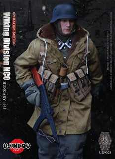 UJINDOU 1/6 WWII German Wiking Division NCO Operation Konrad Hungary 1945 Action Figure [UD-9028]