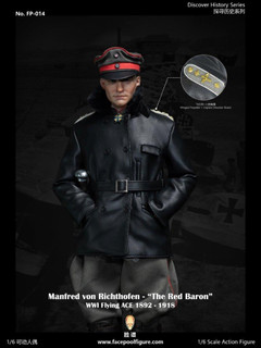 Facepool 1:6 WWI Flying ACE Red Baron Standard Edition Figure [FP-014A]
