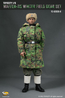 [TC-62026-B] WWII Waffen-SS Winter Field Gear Set – Spring oak-leaf camouflage and Pea dot camouflage trousers