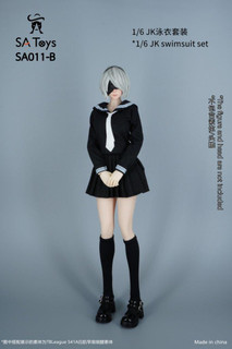 SA Toys 1:6 Blue Girl School Uniform [SAT-011B]