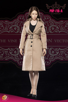 1:6 POP Toys Spring New Women's Coat in Red [POP-X38C] - EKIA Hobbies