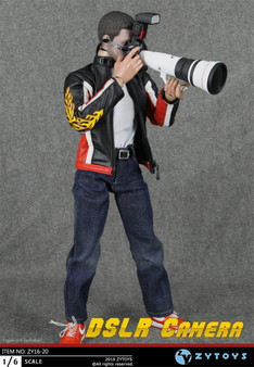 ZY-16-21] ZY TOYS Camcorder Reporter Accessories for 1:6 Figure