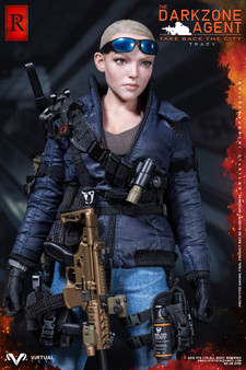 [VM-019R] Virtual VTS Toys The Darkzone Agent TRACY R VERSION Boxed Action Figure