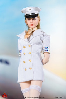[AP-ATX038C] ACPLAY 1/6 White Flight Attendant Dress