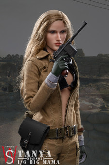 BOX STUDIO 1/6 アスカ  BOX-003 Asuka BOX STUDIO BOX-003 1/6 Asuka female soldier Figure Toy In