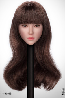 [i8-H001B] 1/6 Female Head with Bob Hair Cut by i8TOYS