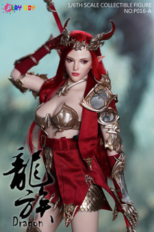 1/6 Play Toy Dragon Elves with Gold Armor Figure [PT-P016A]