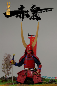 Yep Studio 1/12 Red Ghost-Ii Naomasa Japanese warrior Figure [YS-0005]