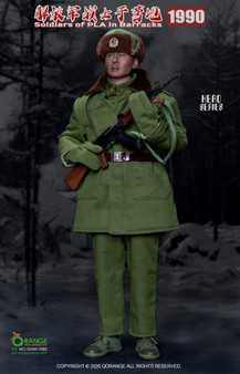 QO Toys 1/6 Soldiers of PLA in Barracks 1990 Standard  Option Set 1 [QOM-1062B]