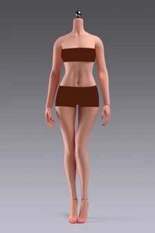 ANT 1/6 Yi Rou Flexible Seamless Female Normal Skin Painted Body [ANT-YM505P]